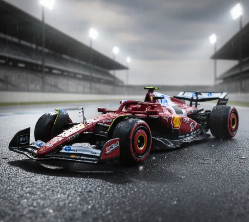 AUTO F1 FERRARI SF-25 2025 #44 HAMILTON ESCALA 1:43 BBURAGO - 3