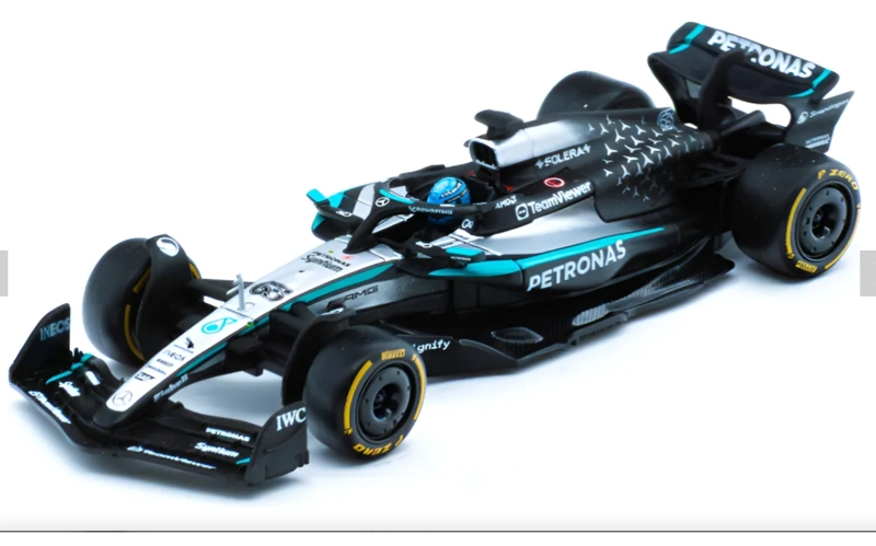 MERCEDES BENZ W16 #63 RUSSELL 1/43 BBURAGO ORIGINAL DE LUJO - 1