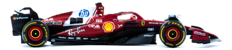 AUTO F1 FERRARI SF-25 2025 #16 LECLERC ESCALA 1:43 BBURAGO - 3
