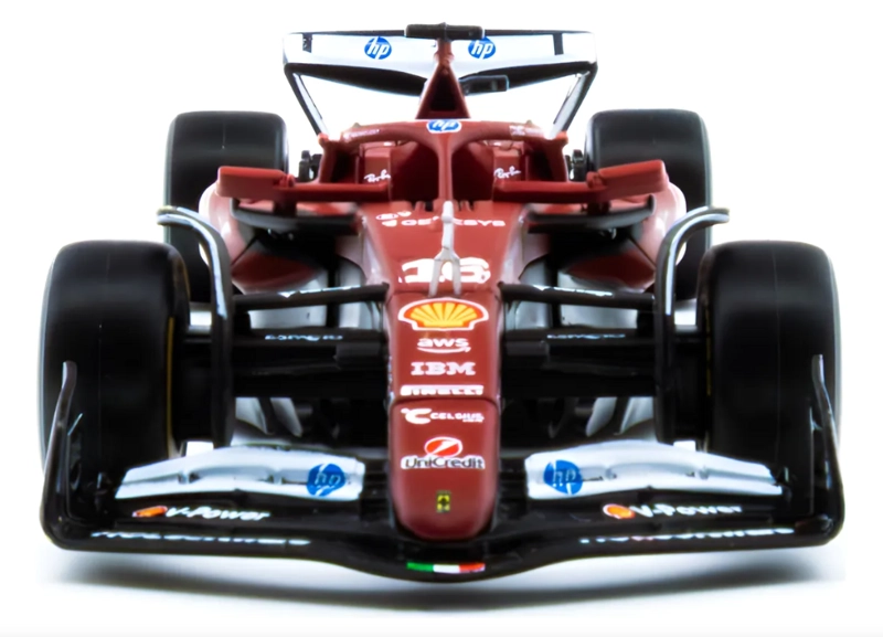 AUTO F1 FERRARI SF-25 2025 #16 LECLERC ESCALA 1:43 BBURAGO - 5