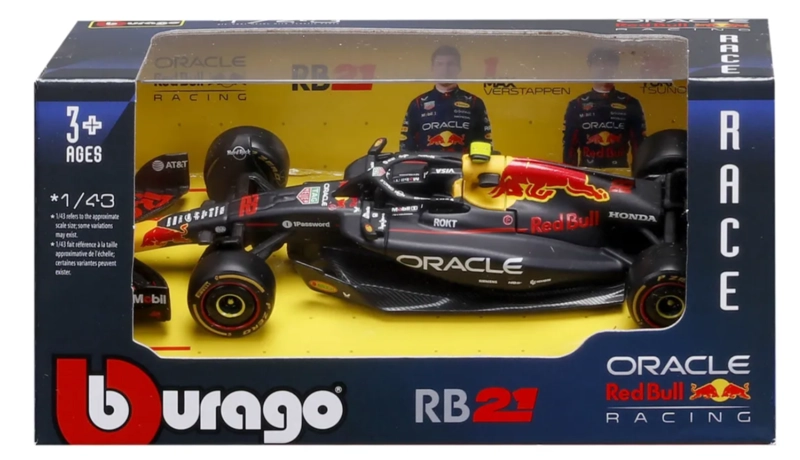RED BULL F1 RB21 2025 #22 YUKI TSUNODA ESCALA 1/43 BBURAGO - 4