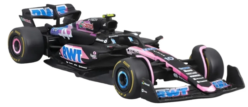 AUTO F1 BWT ALPINE A524 #10 ESCALA 1/43 BBURAGO ORIGINAL - 4