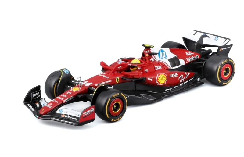AUTO F1 FERRARI SF-25 2025 #44 HAMILTON 1:43 BBURAGO DE LUJO - 1