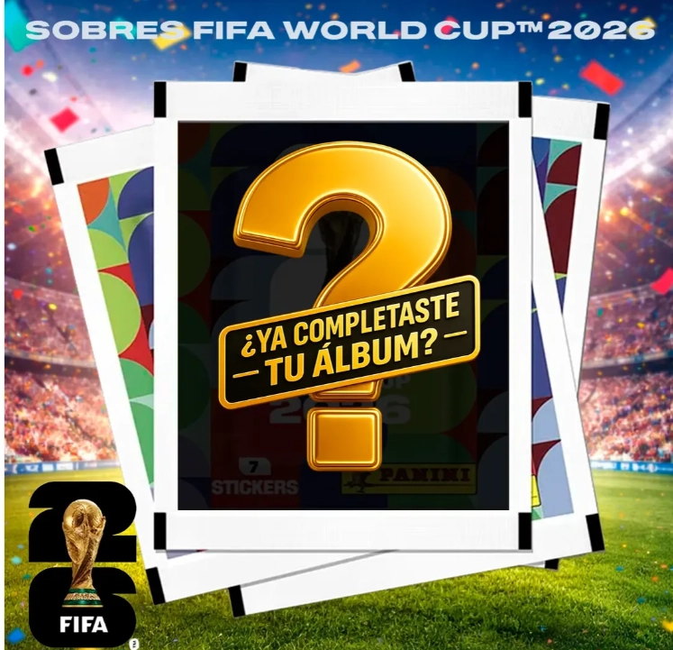 PACK 10 SOBRES FIFA WORLD CUP 2026 PANINI 70 LAMINAS MUNDIAL - 1
