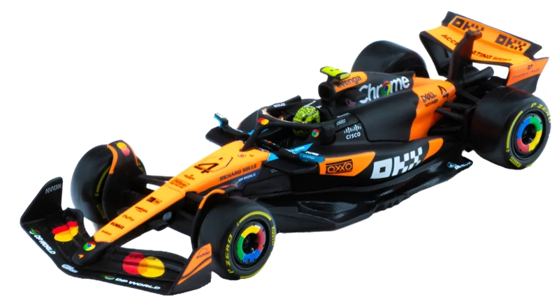 F1 MCLAREN MCL39 #4 NORRIS ESCALA 1:43 BBURAGO DE LUJO - 1