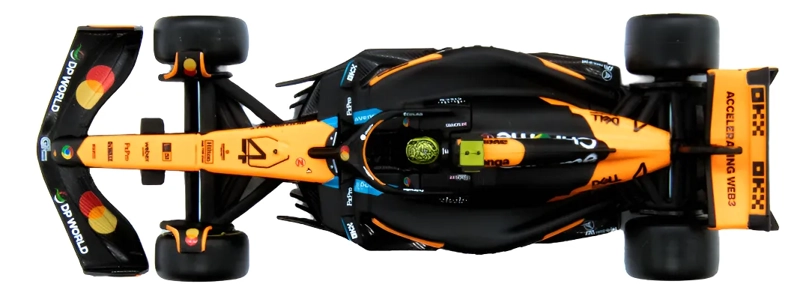 F1 MCLAREN MCL39 #4 NORRIS ESCALA 1:43 BBURAGO DE LUJO - 2