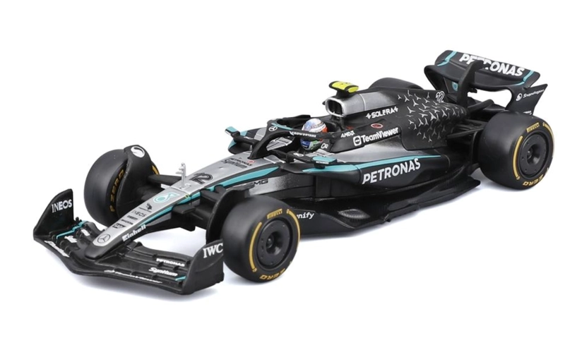 MERCEDES BENZ W16 #12 ANTONELLI 1/43 BURAGO ORIGINAL DE LUJO - 1