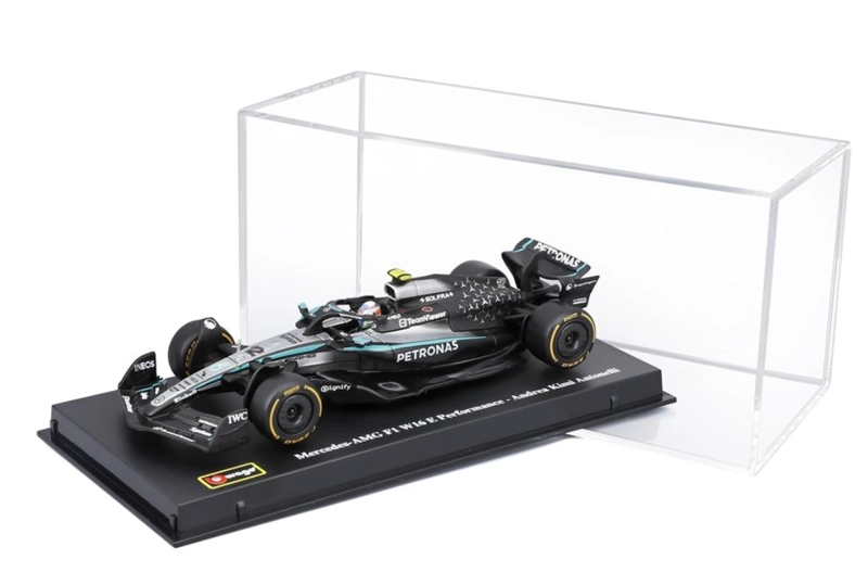 MERCEDES BENZ W16 #12 ANTONELLI 1/43 BURAGO ORIGINAL DE LUJO - 3