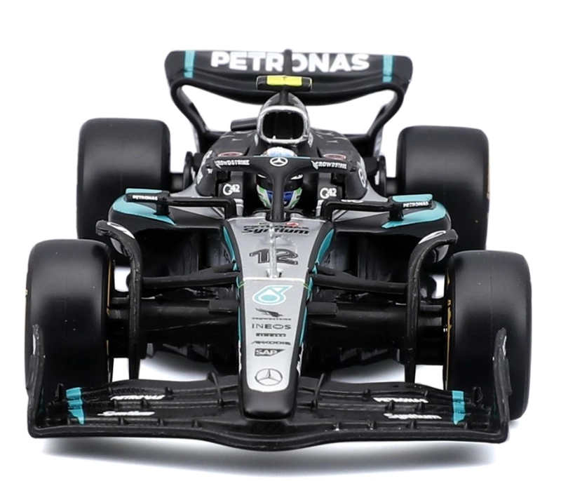 MERCEDES BENZ W16 #12 ANTONELLI 1/43 BURAGO ORIGINAL DE LUJO - 4