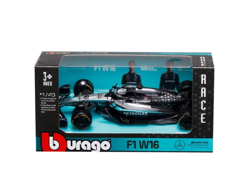 AUTO F1 MERCEDES BENZ W16 #63 RUSSELL ESCALA 1/43 BBURAGO - 1