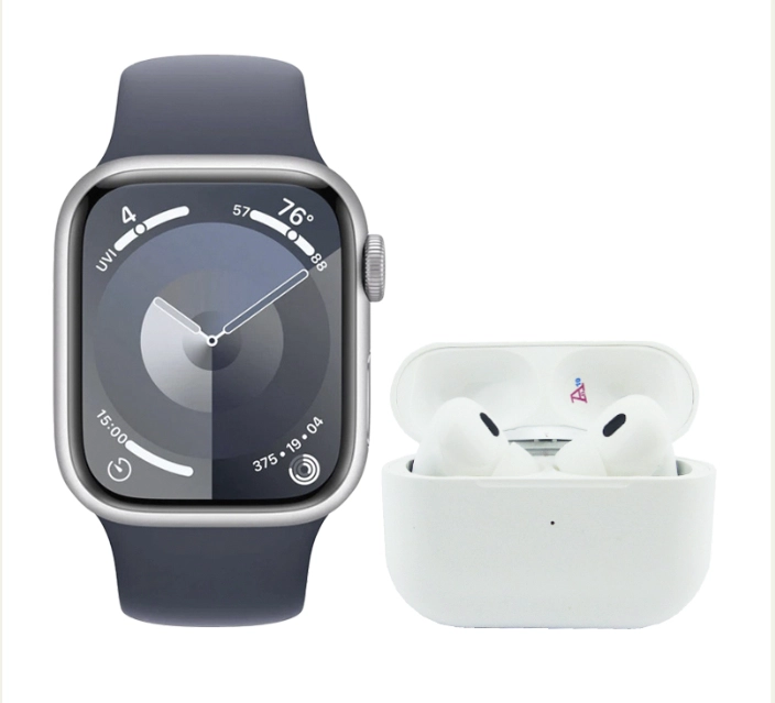 SMARTWATCH SERIES 9 RELOJ INTELIGENTE AUDIFONOS KIT 6 EN 1 - 3