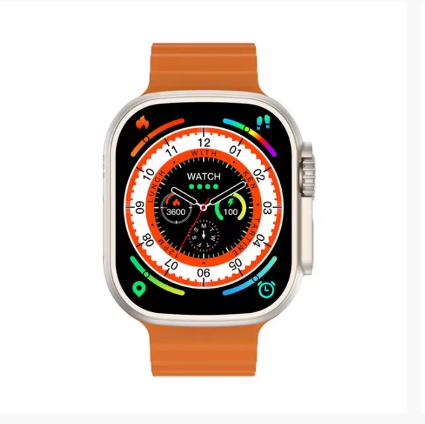 SMARTWATCH RELOJ OKPU D100 AMOLED + AUDIFONOS Y 2 CORREAS - 3