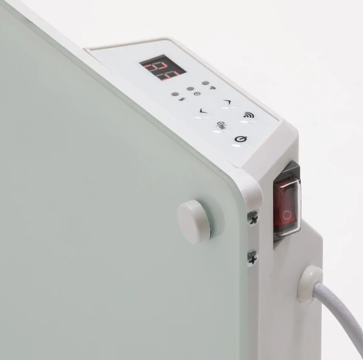 ESTUFA ELE CTRICA ANWO PANEL CONVECTIVO VIDRIO CON WIFI 2000W PROGRAMABLE NDFL2000V - 2