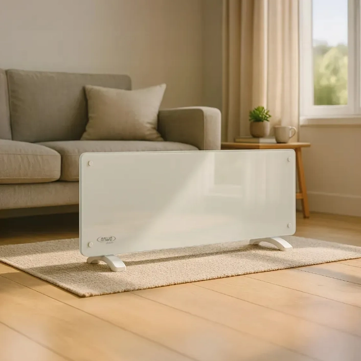 ESTUFA ELE CTRICA ANWO PANEL CONVECTIVO VIDRIO CON WIFI 2000W PROGRAMABLE NDFL2000V - 6