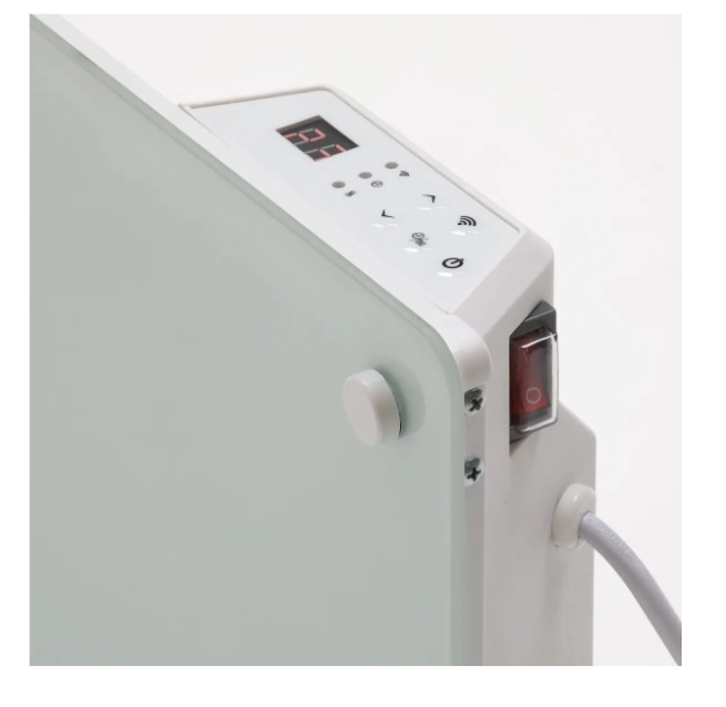 PANEL ELE CTRICO VIDRIO ANWO NDFL.1000V 1000W C/WIFI BLANCO - 3