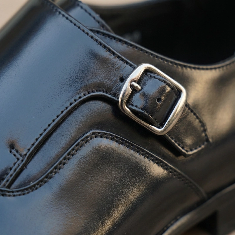 ZAPATO DE VESTIR NEGRO HOMBRE CON HEBILLA 7420 - 5