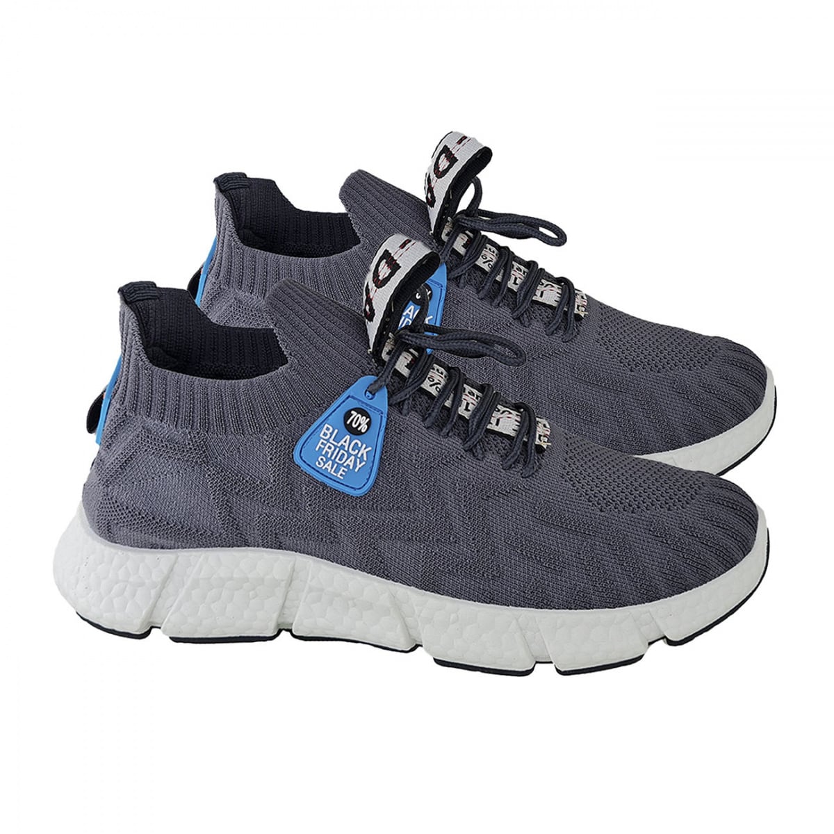 ZAPATILLAS HOMBRE DEPORTIVAS RUNNING GRIS 1085 LIGERA KING CÓMODA VARIEDAD - 2