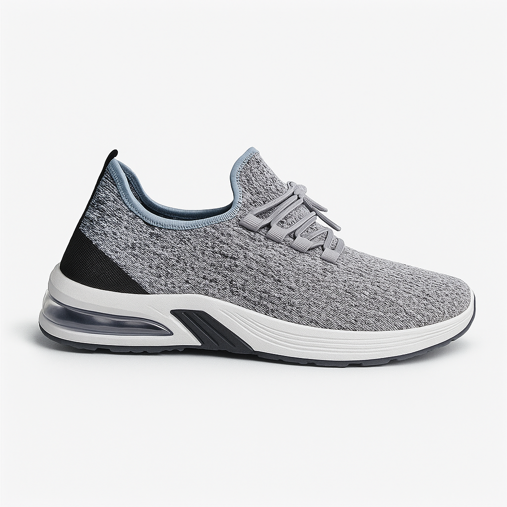ZAPATILLAS HOMBRE DEPORTIVAS RUNNING GRIS 624 AIR - 1
