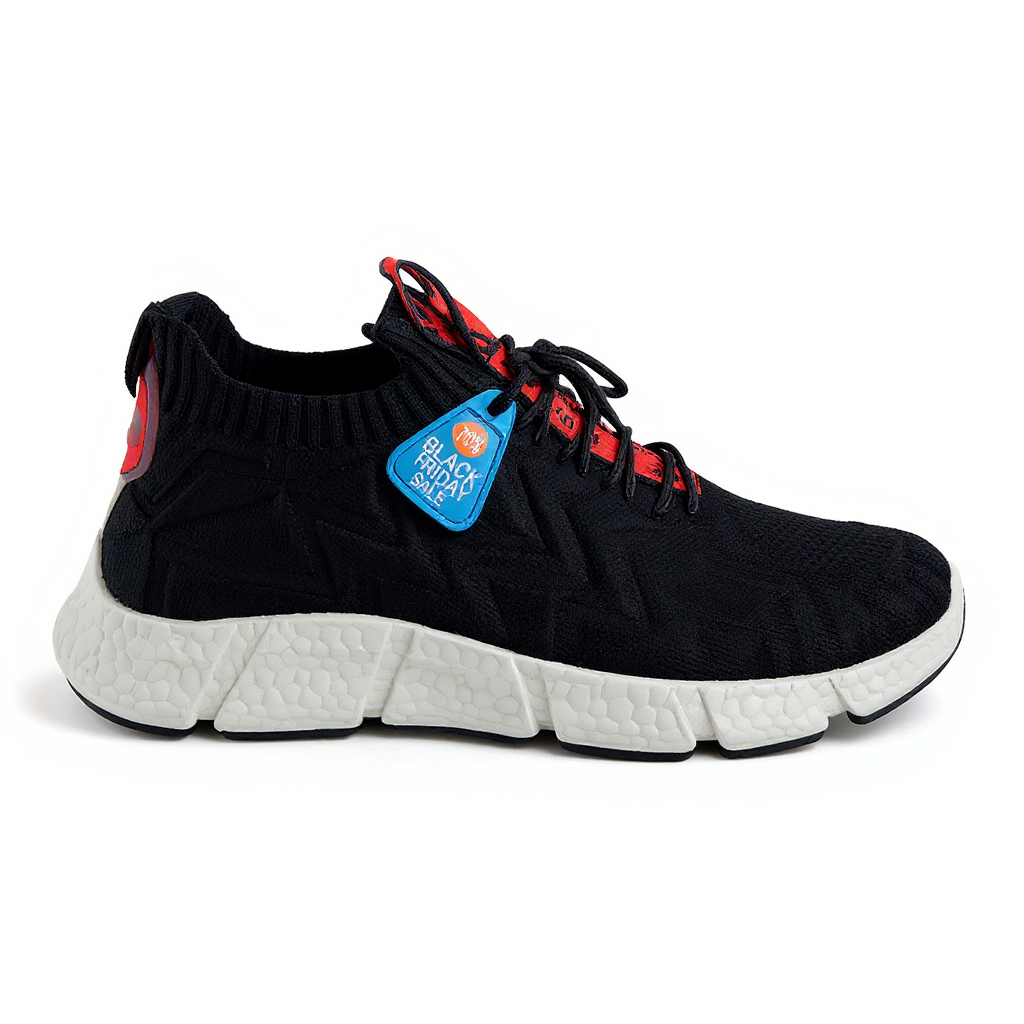 ZAPATILLAS HOMBRE DEPORTIVAS RUNNING NEGRO 1084 LIGERA KING CÓMODA - 1