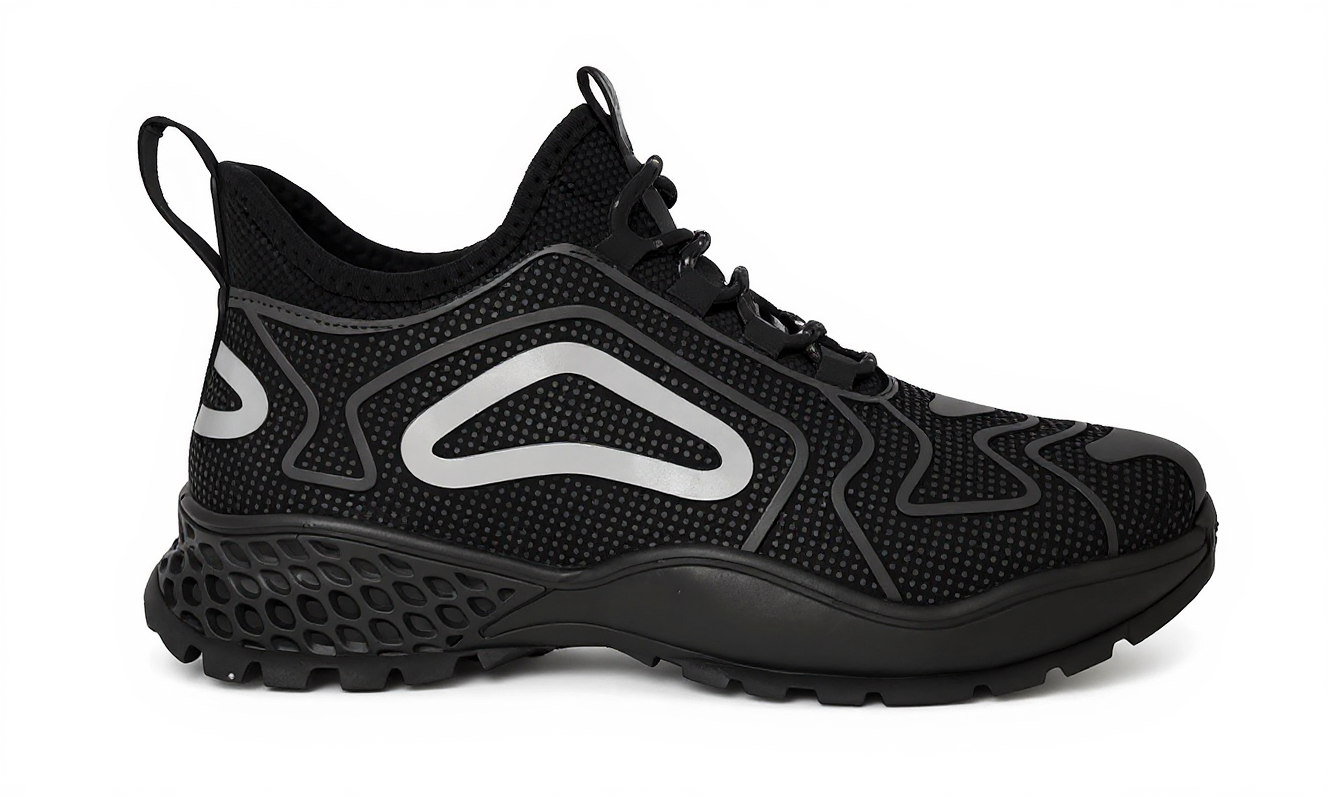 ZAPATILLAS RUNNING DEPORTIVA TENDENCIA COMODA AIR FLEX 1067 TALLA 41 EN COLOR NEGRO - 1