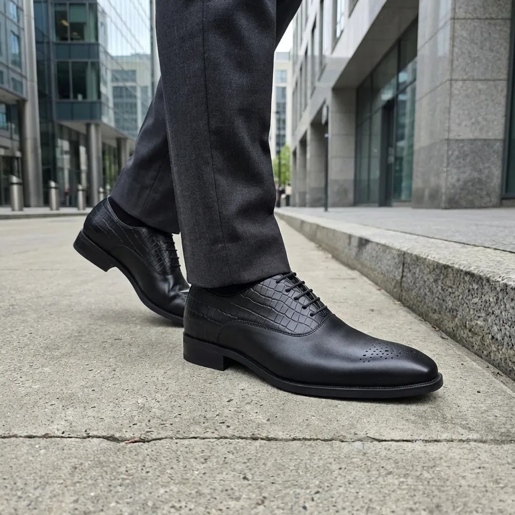 ZAPATO NEGRO DE VESTIR HOMBRE EJECUTIVO 7419 - 1