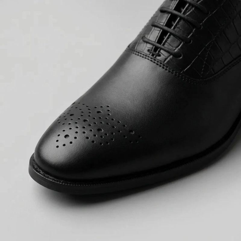 ZAPATO NEGRO DE VESTIR HOMBRE EJECUTIVO 7419 - 6