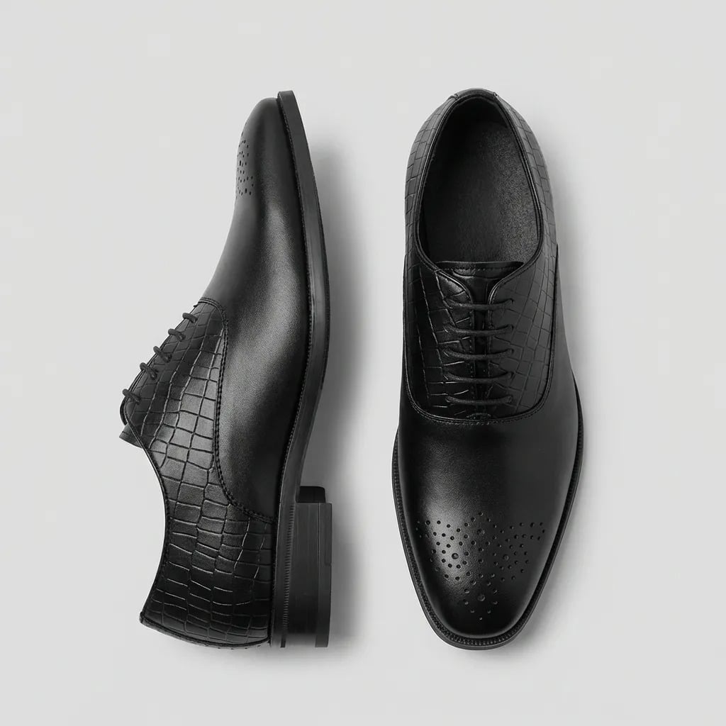ZAPATO NEGRO DE VESTIR HOMBRE EJECUTIVO 7419 - 7