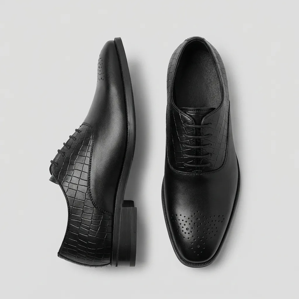 ZAPATO NEGRO DE VESTIR HOMBRE EJECUTIVO 7419 - 7