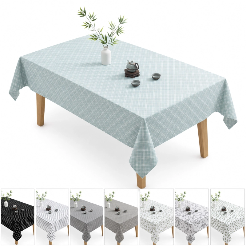 1 MANTEL RECTANGULAR ARMONIA CELESTE POLIALGODON MODELO 849 - 9