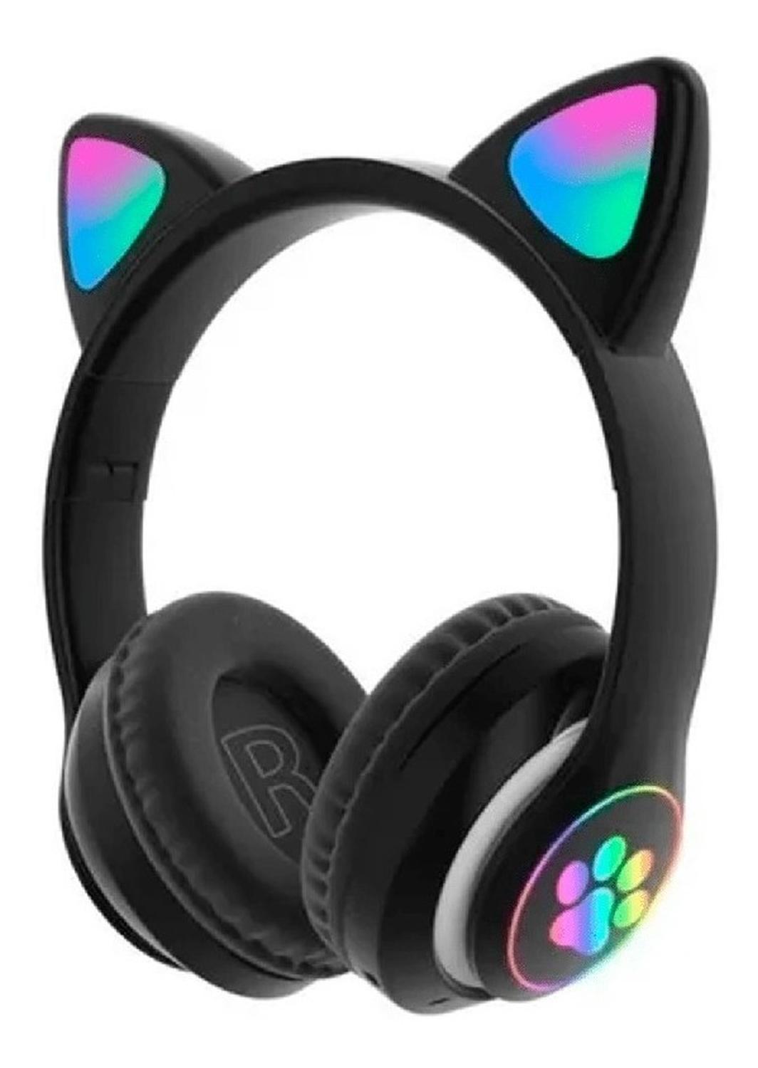 AUDÍFONOS MONSTER AUDIO COOL KIDS LUCES RGB KIDS RGB NEGRO - 2