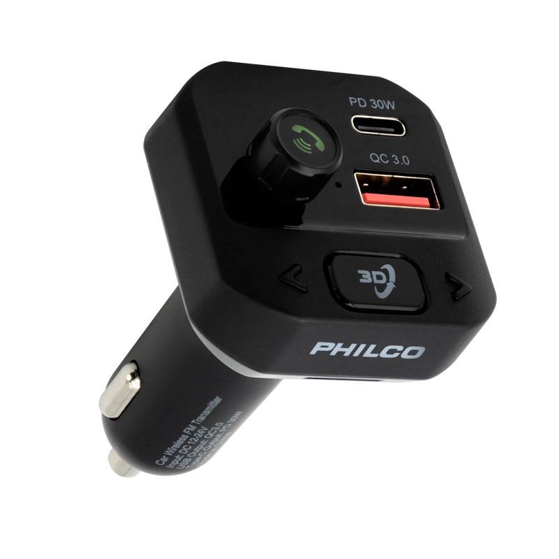 TRANSMISOR BLUETOOTH CAR KIT BT-400 PHILCO - 2
