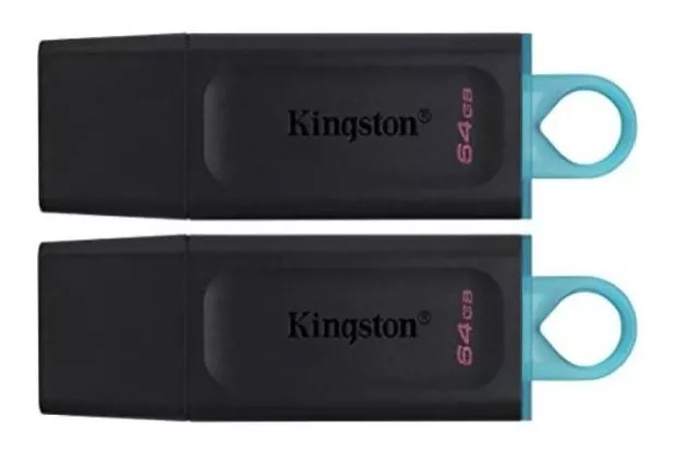 PACK DOS PENDRIVE 64GB KINGSTON EXODIA - 2