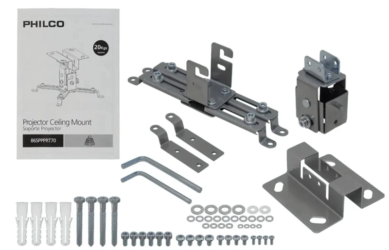 SOPORTE PROYECTOR FIJACION AL TECHO CON ANGULO DE INCLINACIO PHILCO - 4