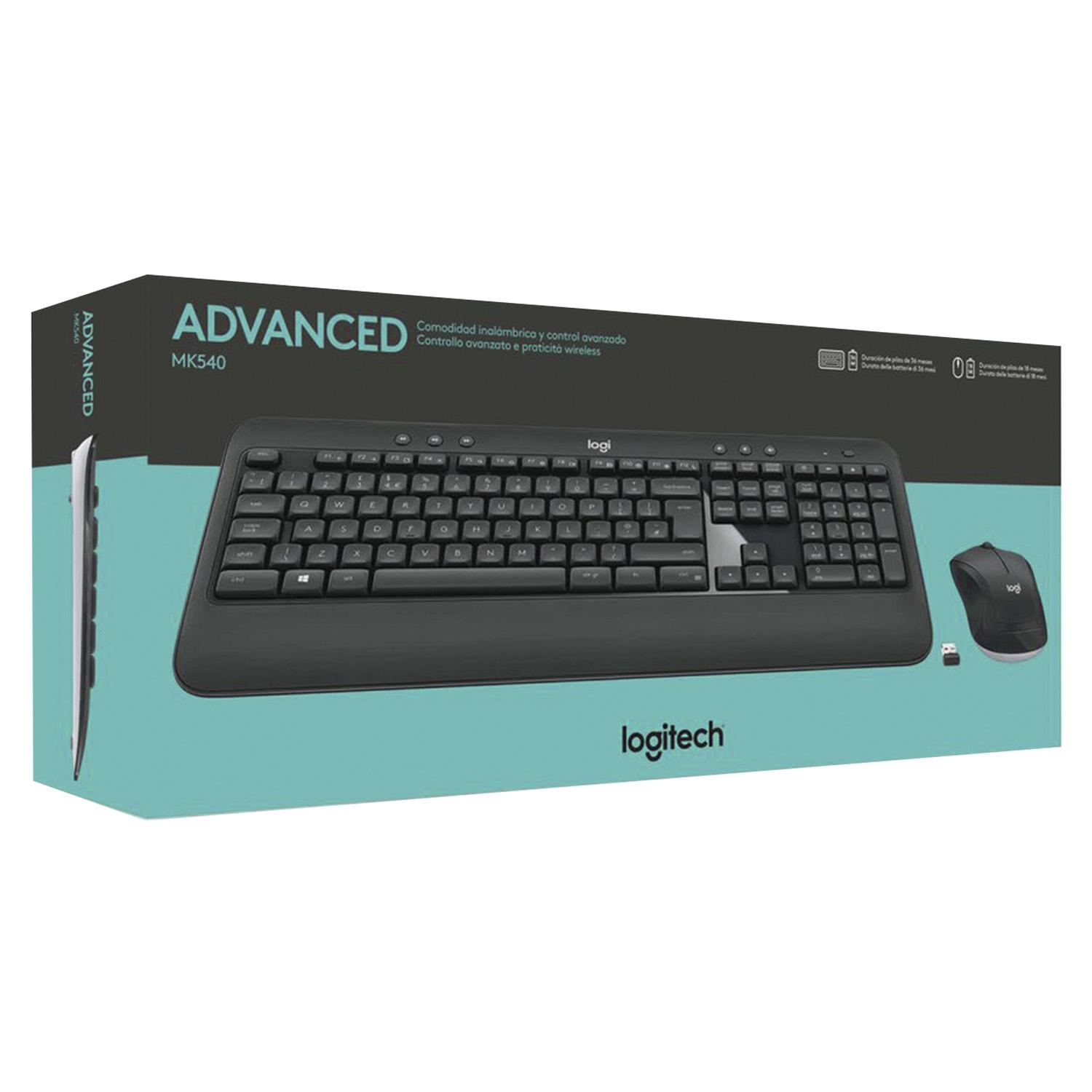 KIT DE TECLADO Y MOUSE INALÁMBRICO LOGITECH MK540 - 3