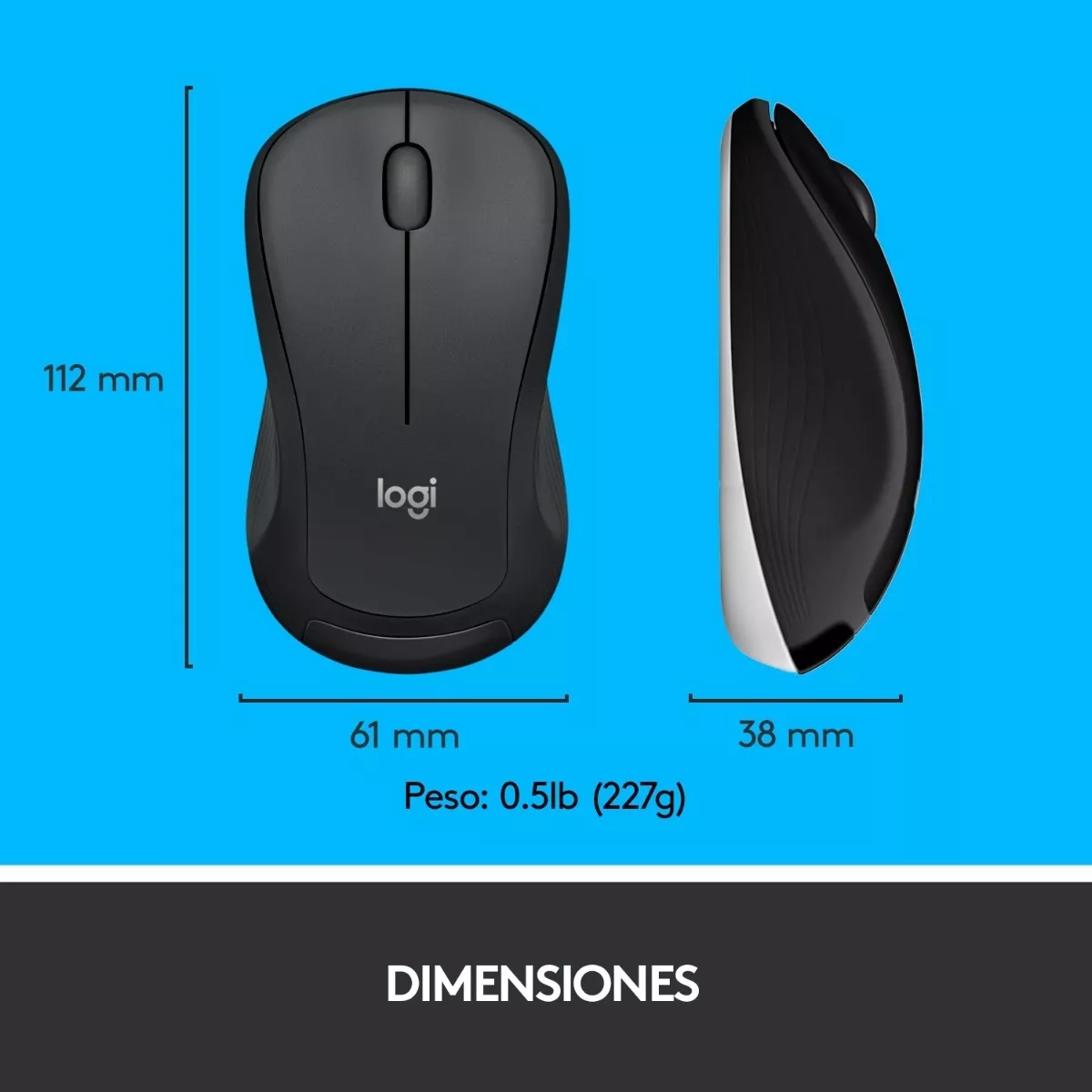 KIT DE TECLADO Y MOUSE INALÁMBRICO LOGITECH MK540 - 5