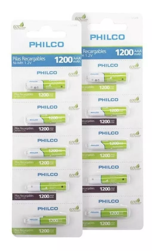 PILAS PRE-CARGADAS BLISTER 5 PILAS AAA 1200 MAH - 1