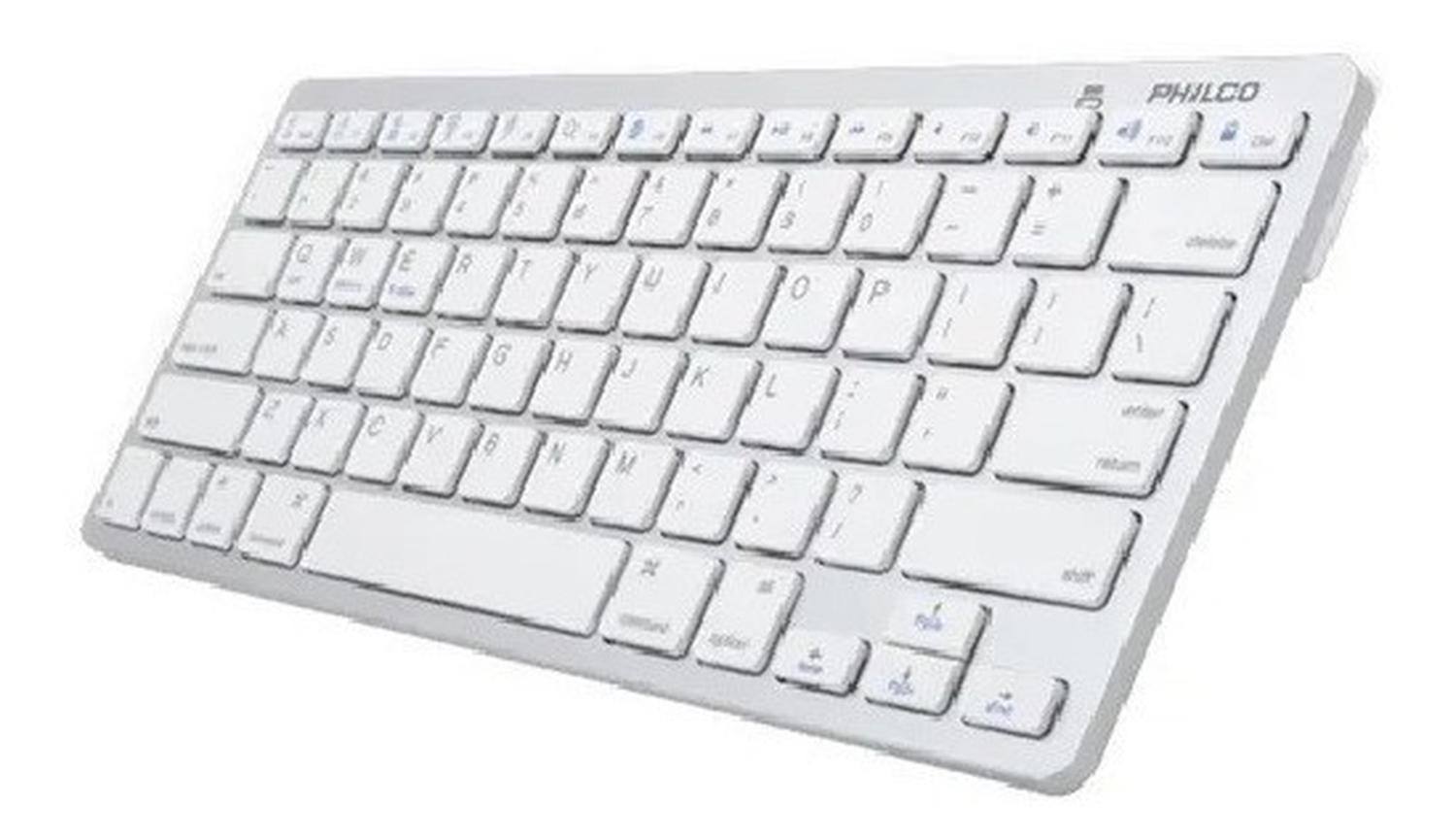 MINI TECLADO INALAMBRICO BLUETOOTH PARA APPLE/IPAD/IPHONE/MACBOOK PHILCO - 1