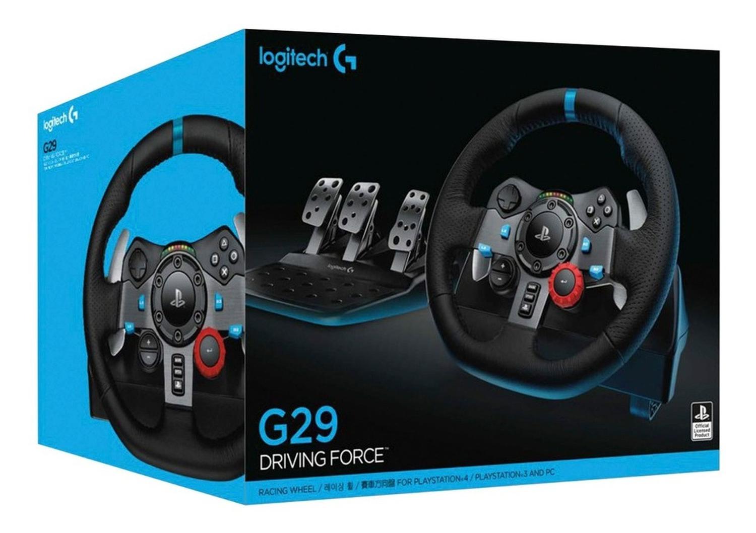 VOLANTE Y PEDALES LOGITECH G29 PS3/PS4/PS5/PC - 1