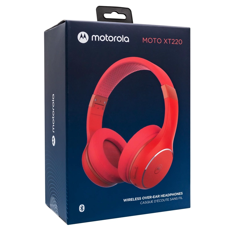 AUDIFONO BLUETOOTH XT 220 ROJO MOTOROLA - 1