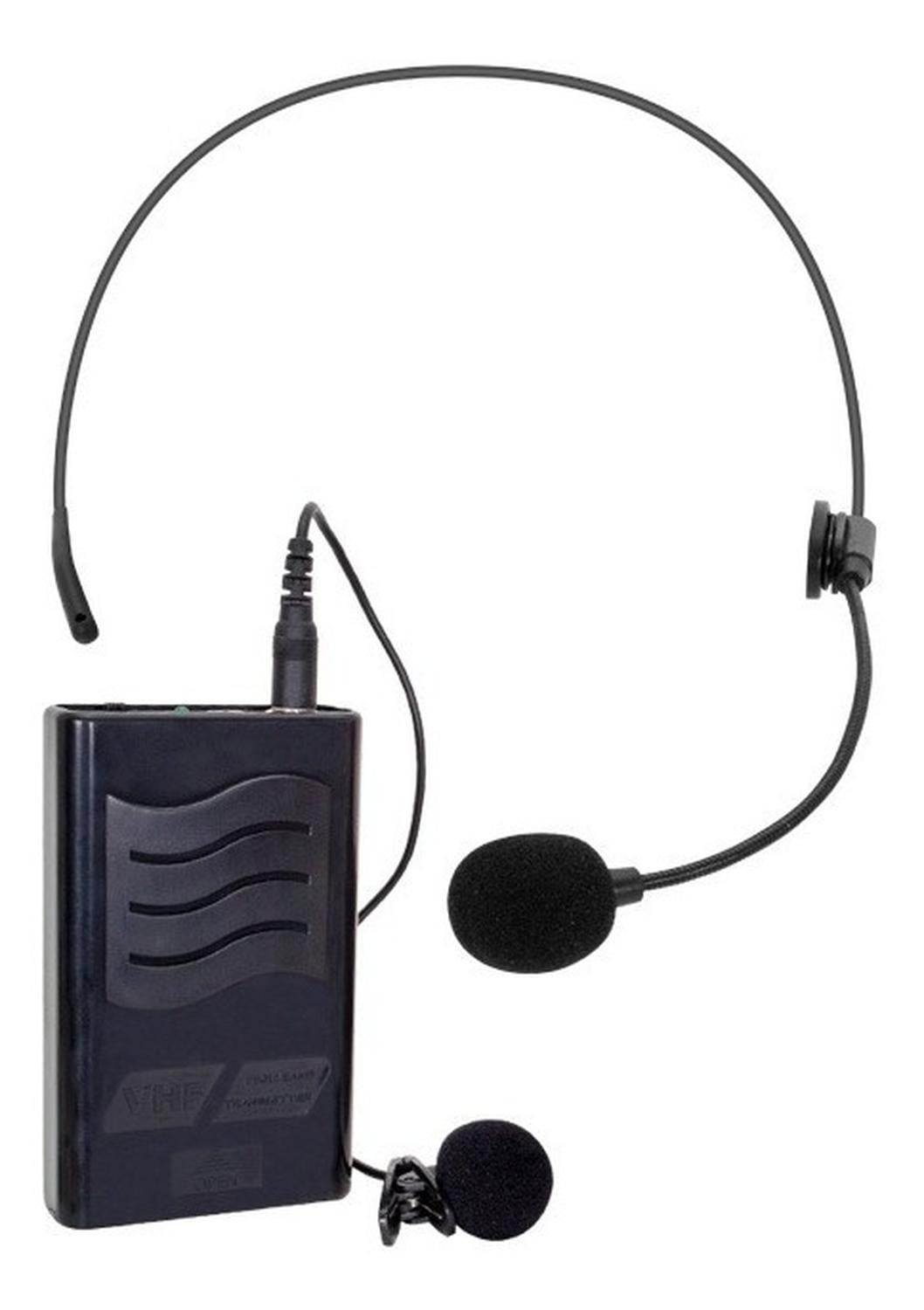 MICROFONO INALAM 2 EN 1 CINTILLO/SOLAPA VHF PHILCO - 2