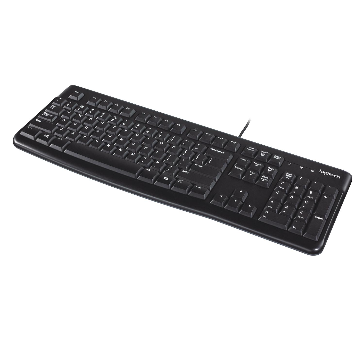 TECLADO LOGITECH ALAMBRICO K120 NEG 920-004422 - 2