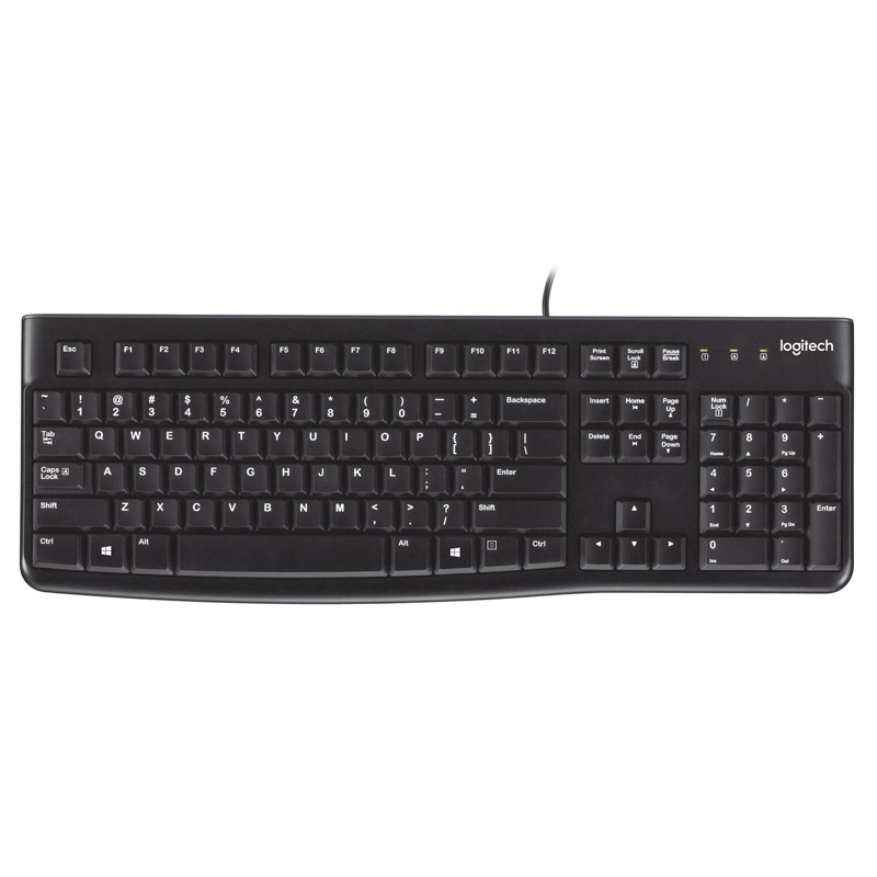 TECLADO LOGITECH ALAMBRICO K120 NEG 920-004422 - 4