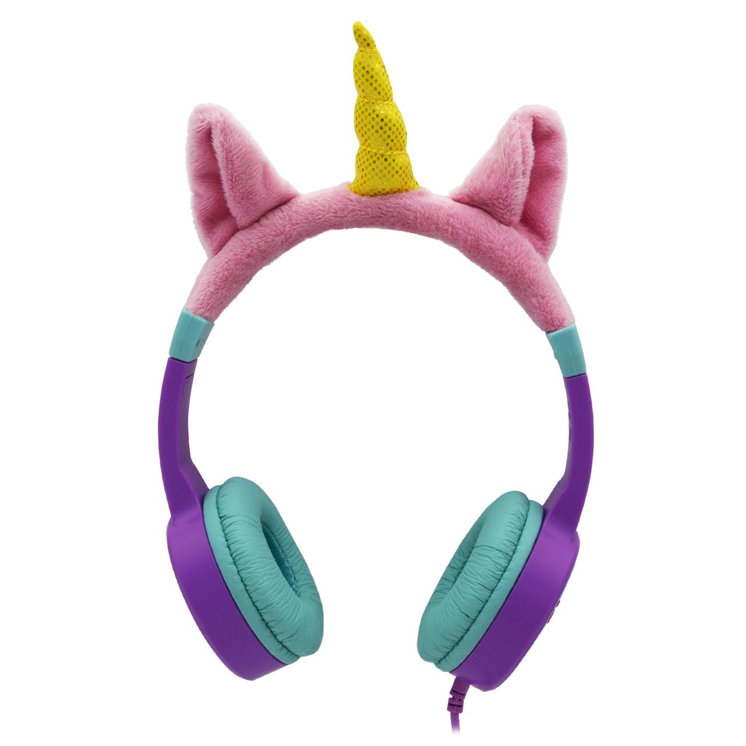 AUDIFONO MONSTER COOL KID UNICORNIO PURPURA - 2