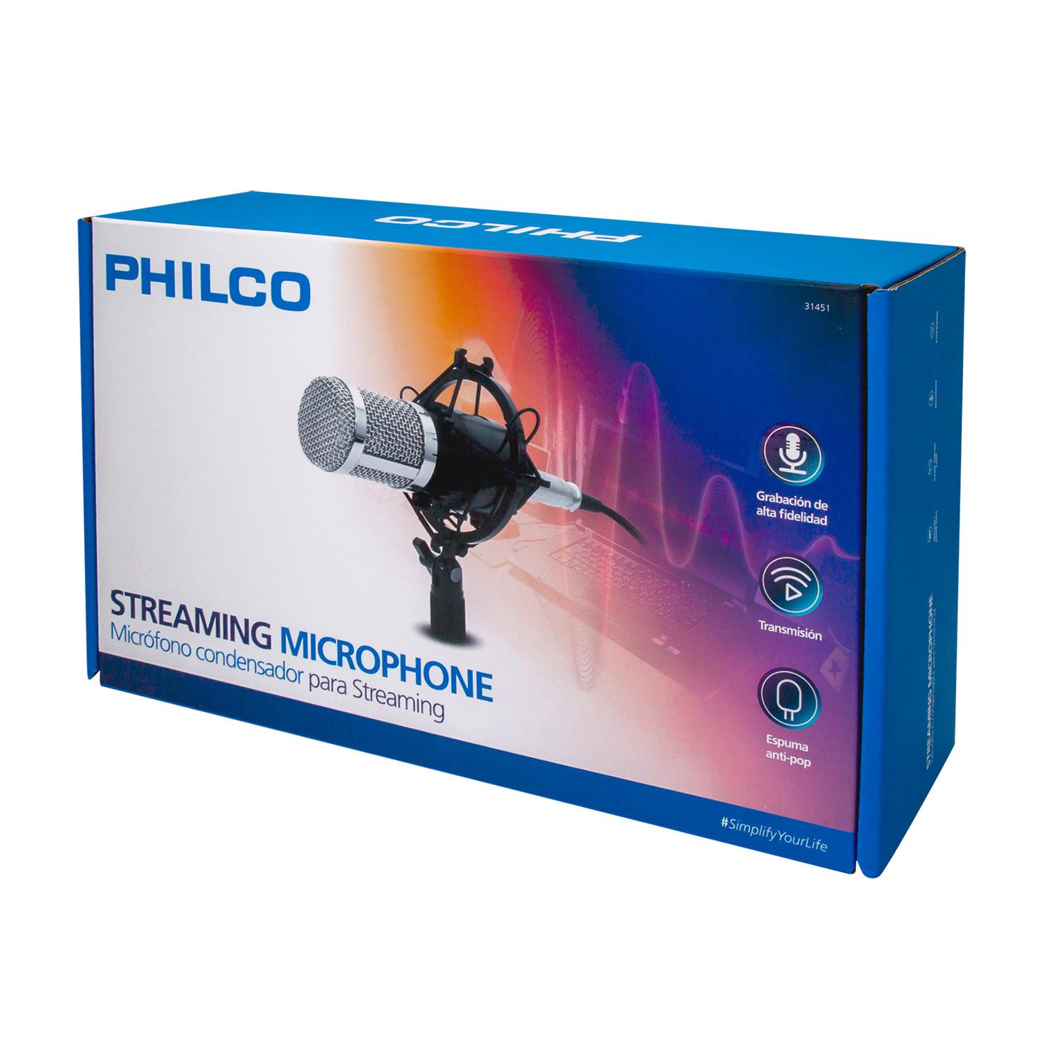 STUDIO MICROPHONE CON SOPORTE HI-FI - 1