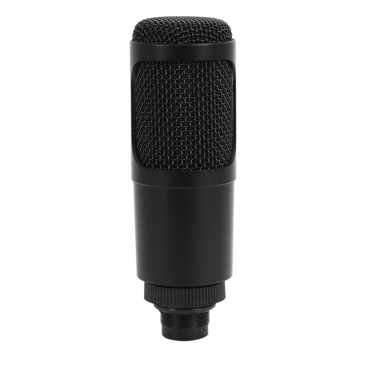 STUDIO MICROPHONE CON TRIPODE EN COLOR NEGRO - 4