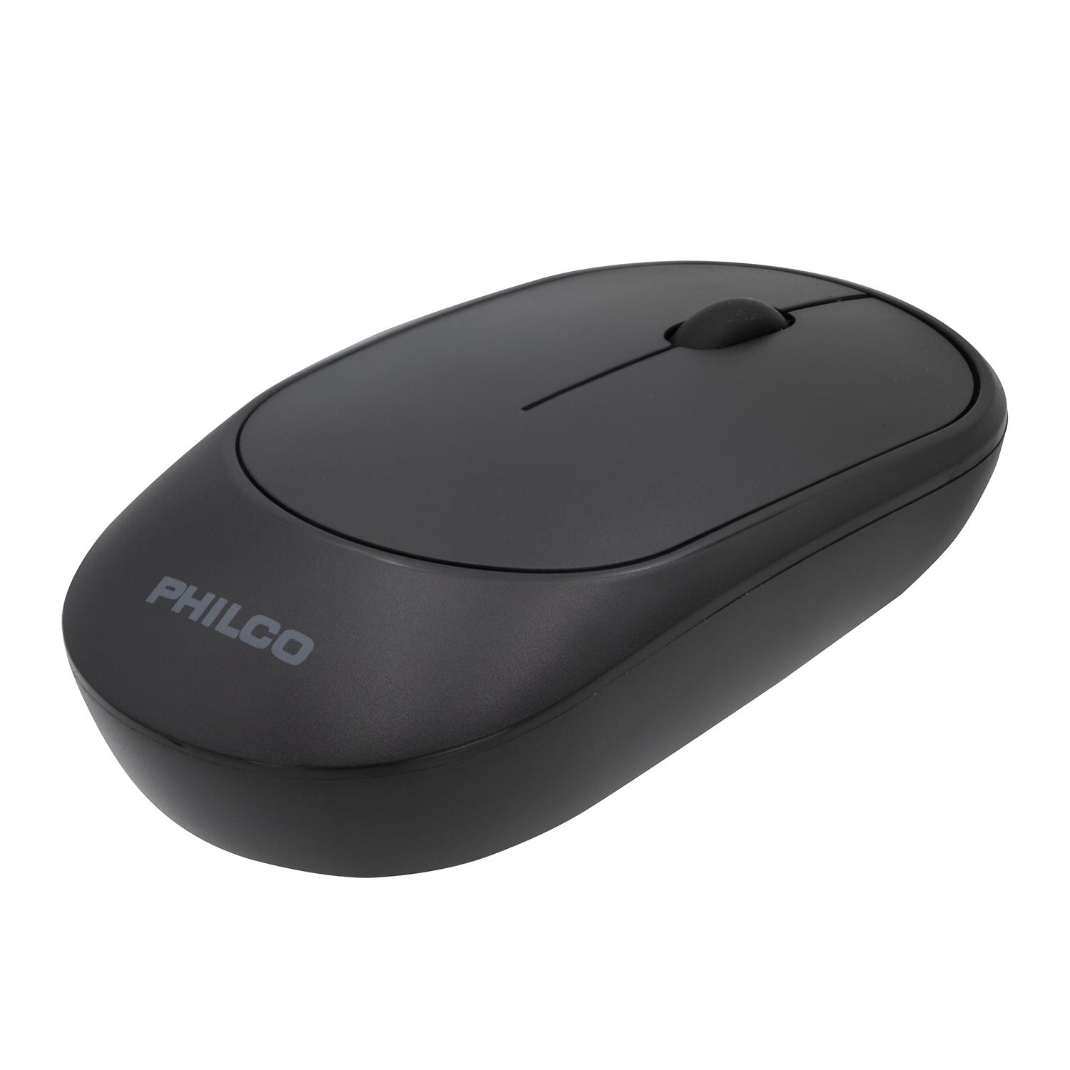 MOUSE INALAMBRICO ERGONOMICO SPK7314 NEGRO PRO 2977773-142283 PHILCO - 2
