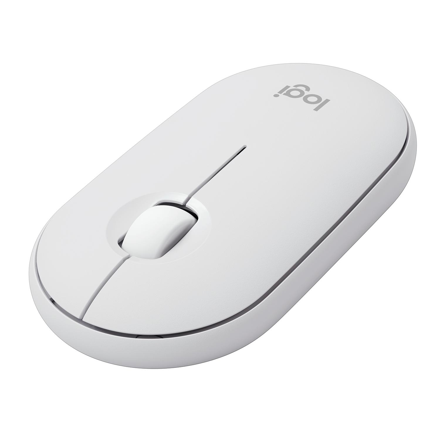 MOUSE LOGITECH PEBBLE 2 BLANCO M350 BLUETOOTH - 4