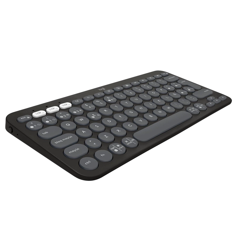TECLADO LOGITECH PEBBLE 2 K380 GRAFITO - 4