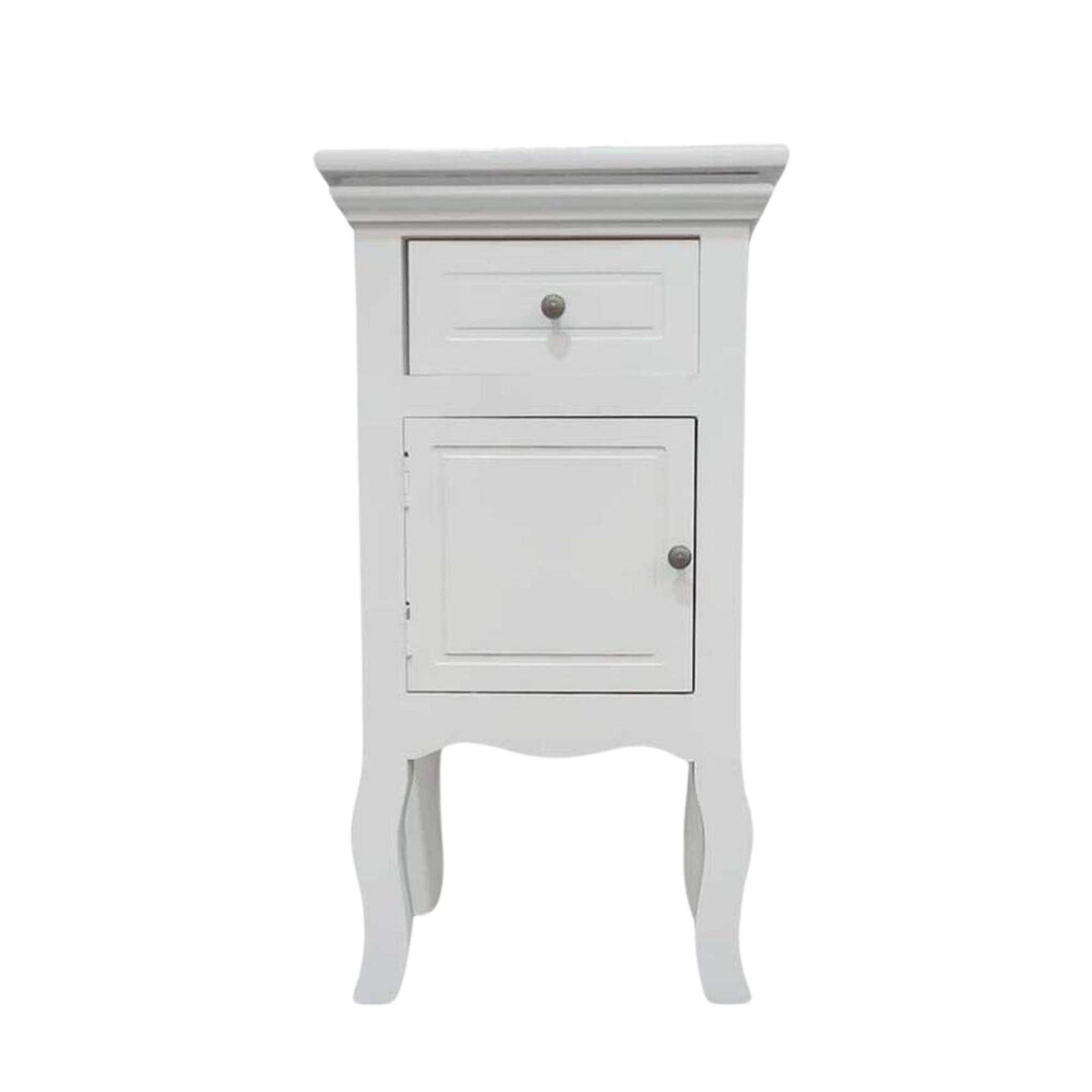 SET 2 VELADORES LIBRERO PARMA PUERTA + CAJON BLANCO - 5