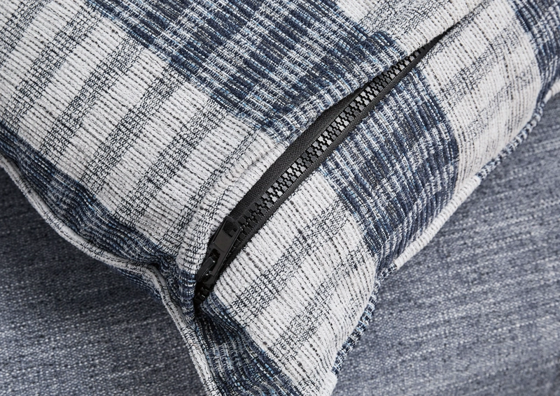 SOFÁ 3 CUERPOS  NUVELLA  DENIM LAVABLE - 4